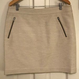 Ann Taylor Off White Skirt Size 12